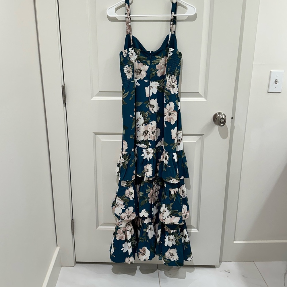 Abercrombie & Fitch Drama Ruffle Tiered Gown